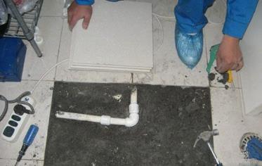 天心漏水维修 河北邯郸卫生间地面漏水维修案例